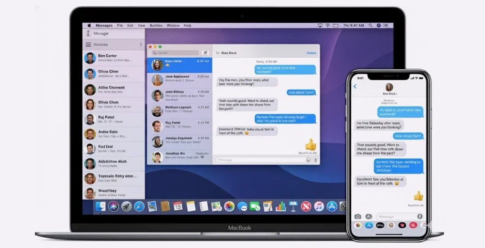 Send from Mac via iMessage