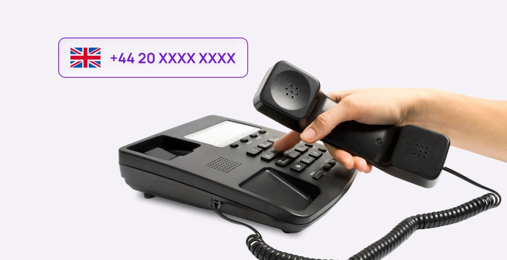 How to call the UK from the US