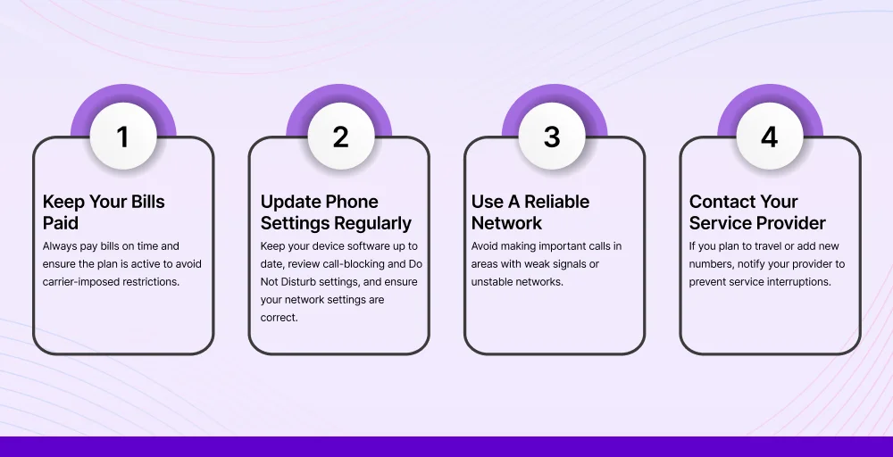 Preventing Tips to Avoid Future Calling Issues