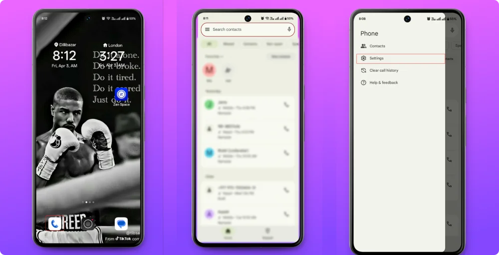How to turn on automatic answer on android1