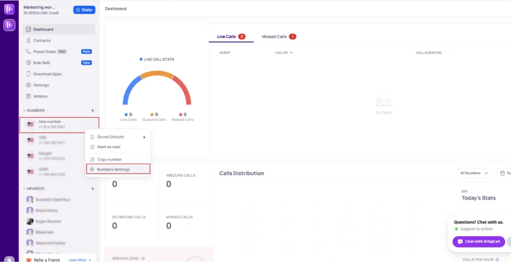 second step to forward calls from voip