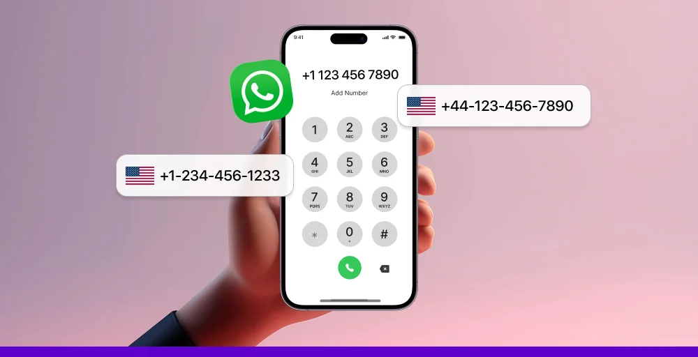 How to get a free US number for WhatsApp