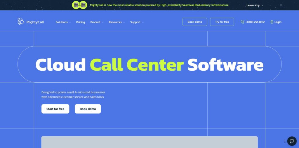 mightycall get a specific phone number