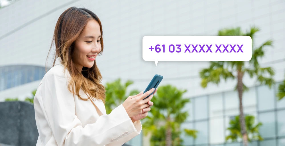 australian phone number format