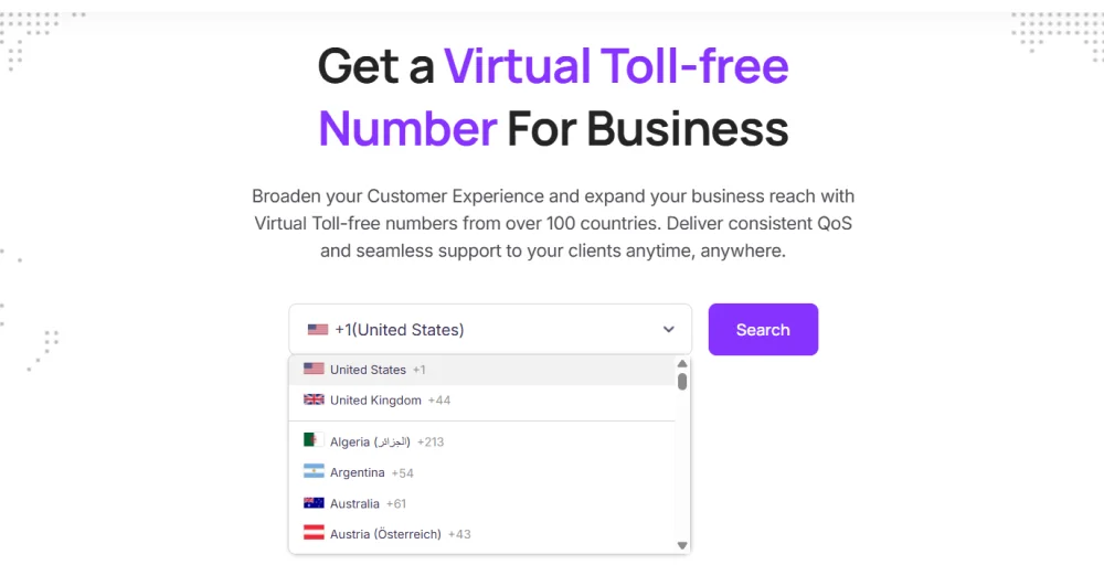 Select a number type