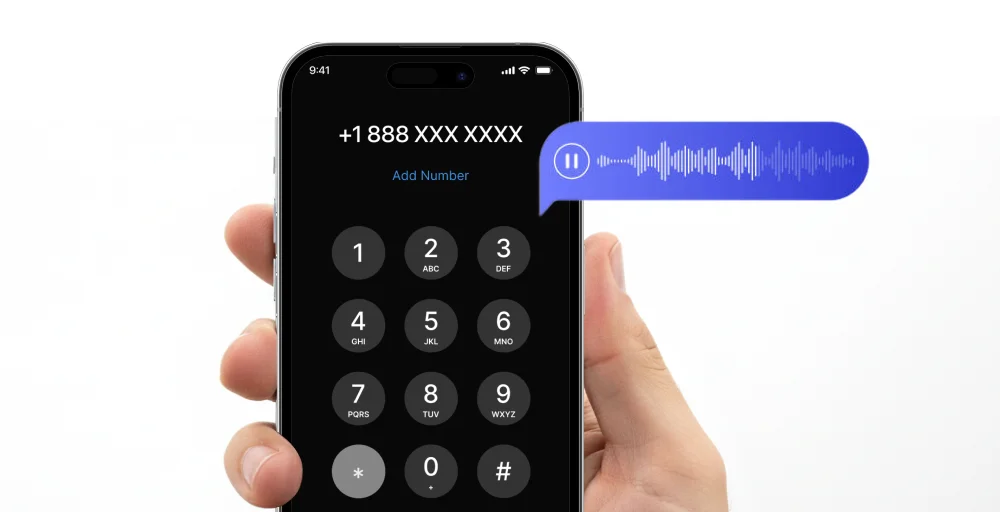  Start using your number 