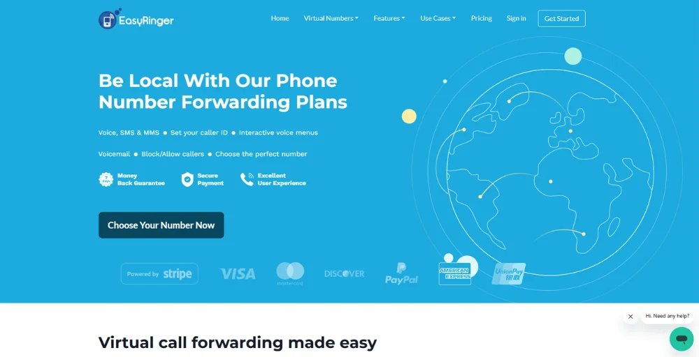 easyringer france online virtual phone number provider o