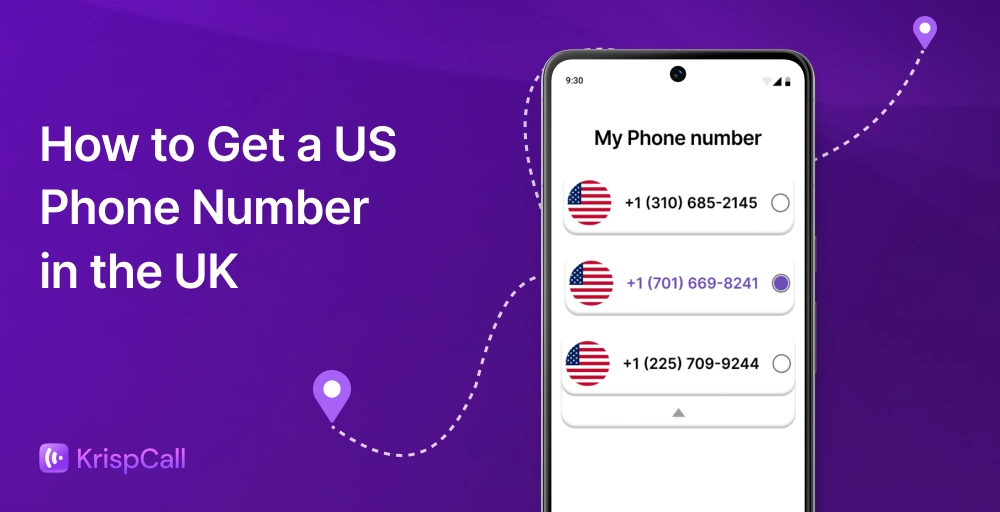 How to Get a US Phone Number in the UK