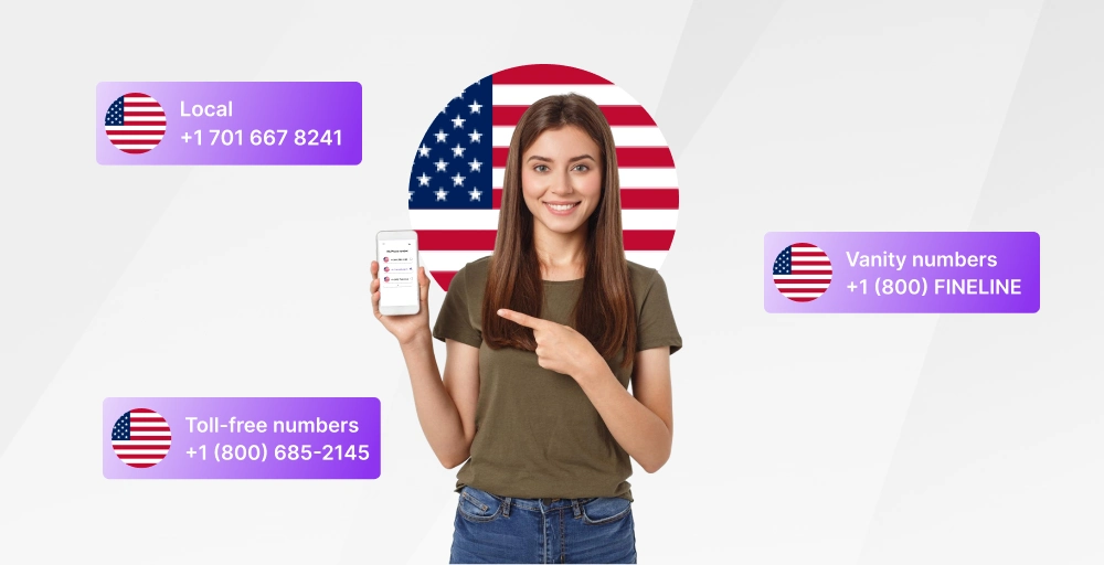 Types of US phone numbers