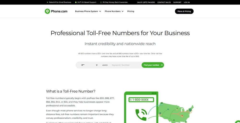 Phone.com Best for affordable feature-rich plans