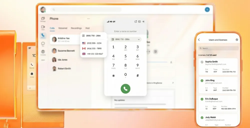 RingCentral Best for enterprise unified communications