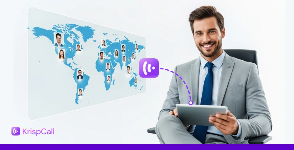 how krispcall improves remote team communication