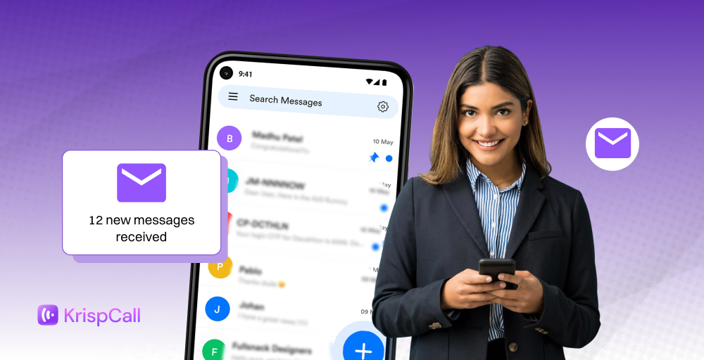how krispCall mass texting helps businesses