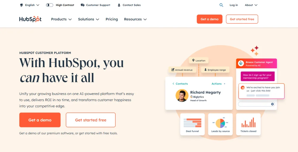 HubSpot sales enablement tools