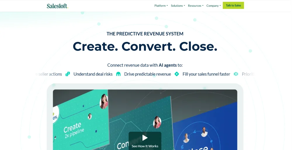 Salesloft call tracking software