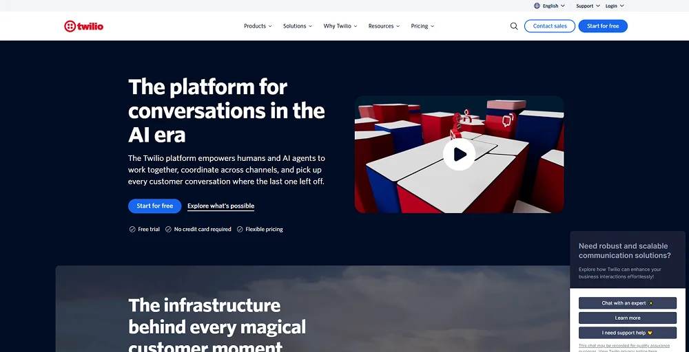 Twilio call tracking software