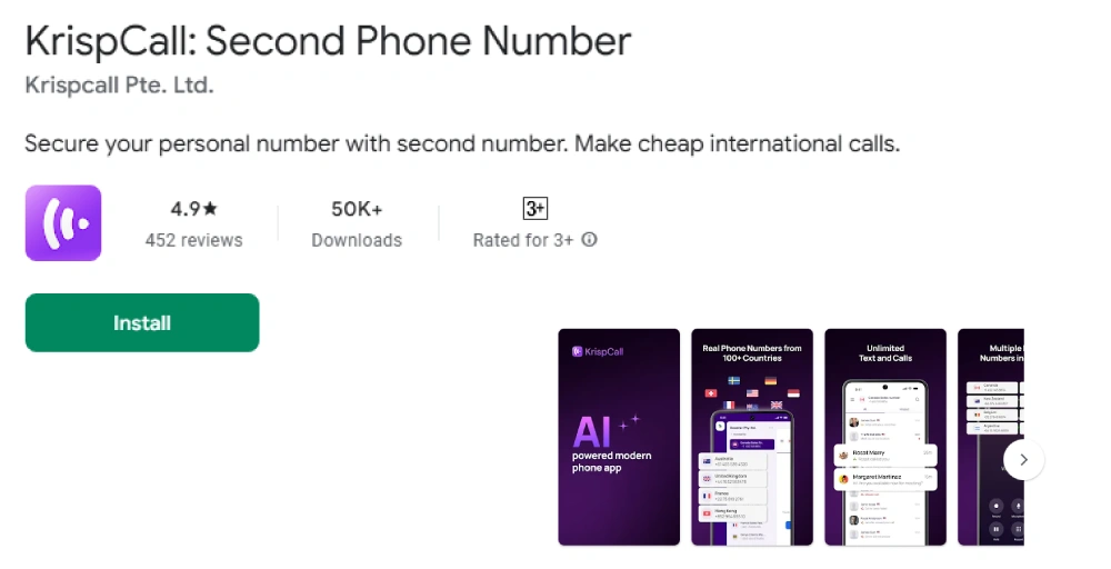 KrispCall as one of the best VoIP app. 