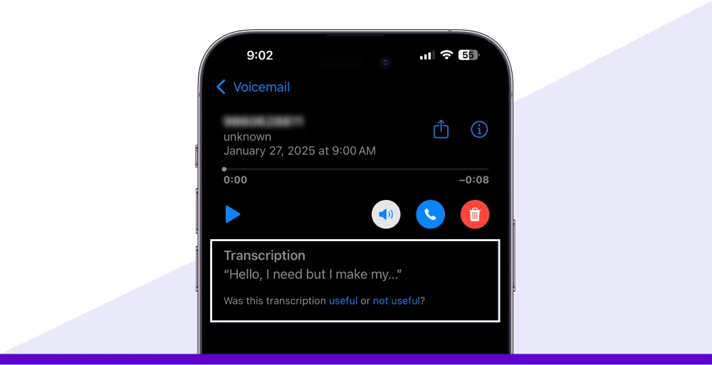 Voicemail Transcription