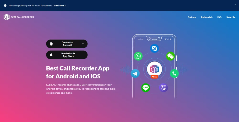 cube acr voip call recording