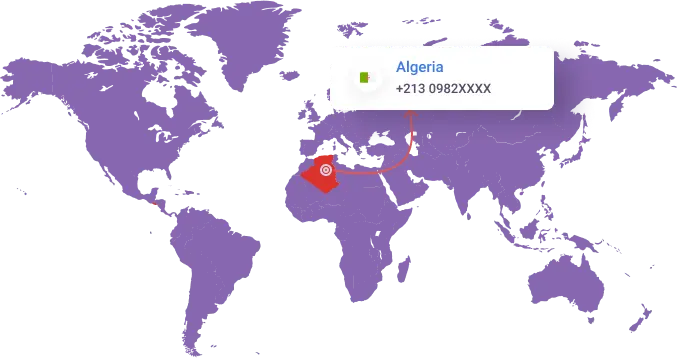 Algeria Virtual Phone Number