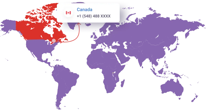 Canada Virtual Phone Number