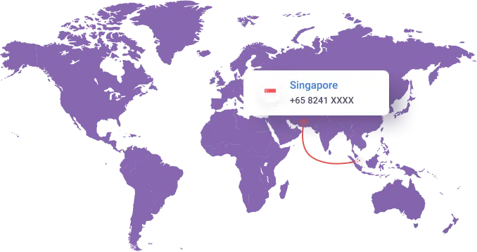 singapore virtual phone number