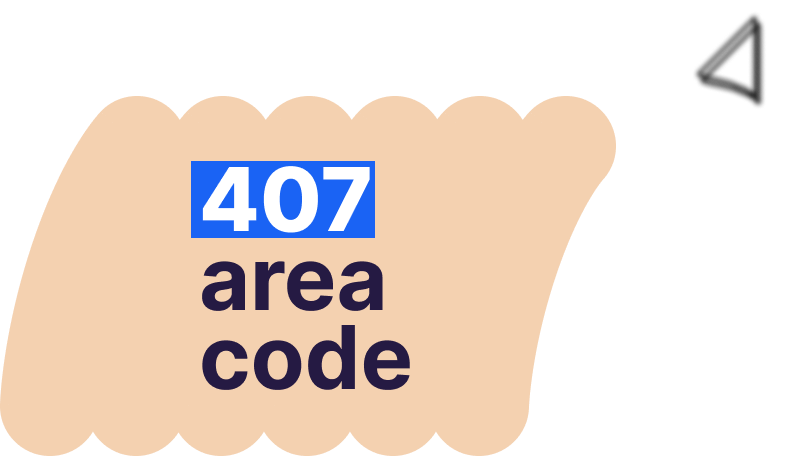 407 area code number
