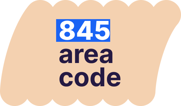 845 area code number