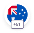 Australia 61 flag