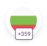 Bulgaria 359 flag