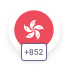Hong Kong 852 flag