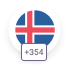 Iceland 354 flag