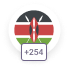Kenya 254 flag