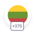 Lithuania 370 flag