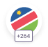 Namibia 264 flag