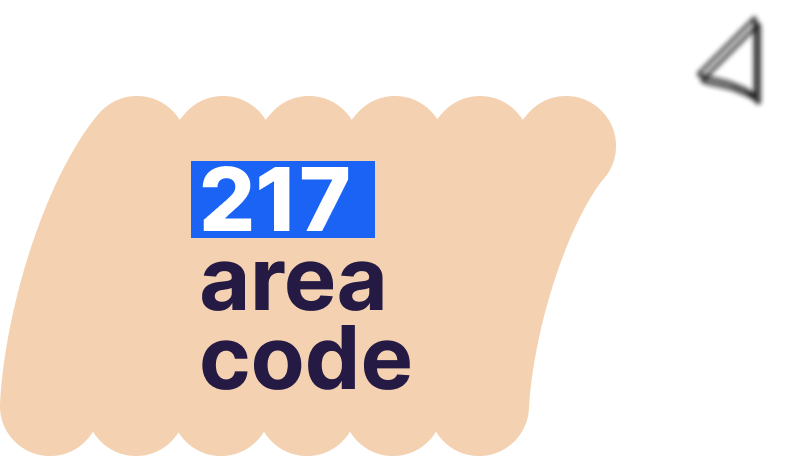 217 area code number
