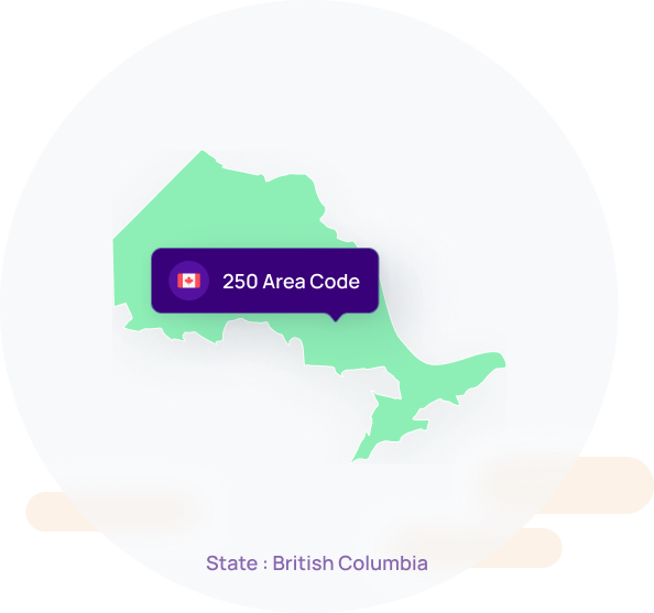250 area code cities