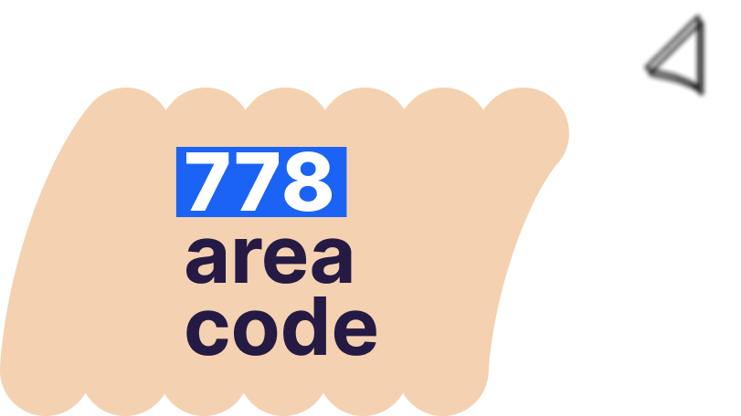 778 area code number