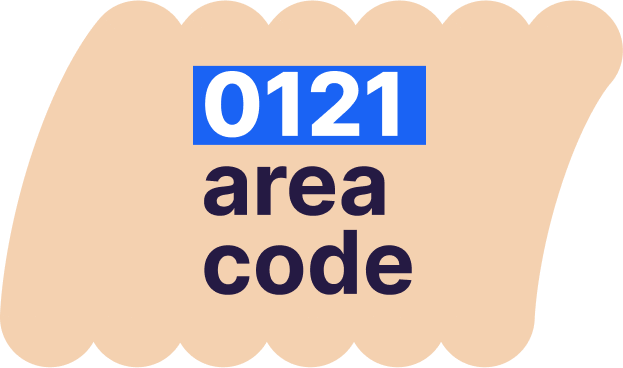 0121 area code