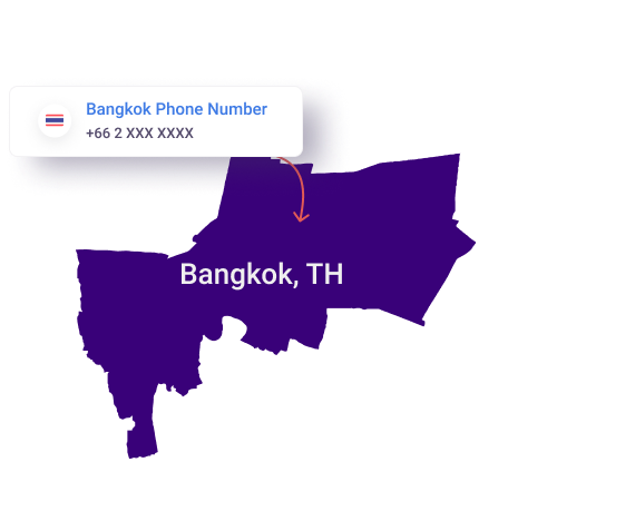 Bangkok phone number location