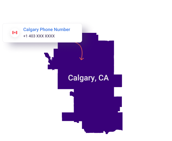 Calgary phone number location