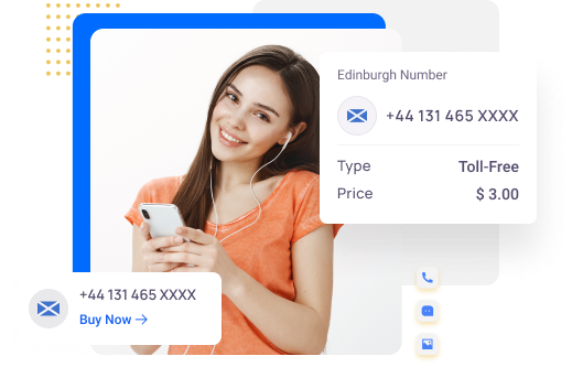 Edinburgh toll free number