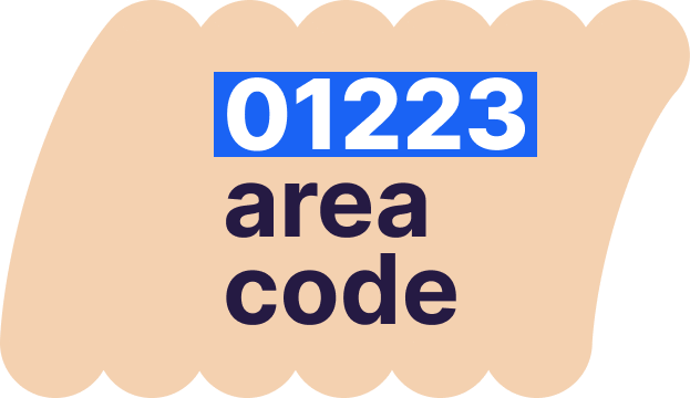 area code 01223