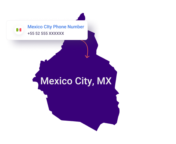 mexico city phone number location