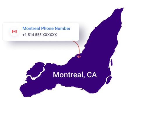 montreal phone number location