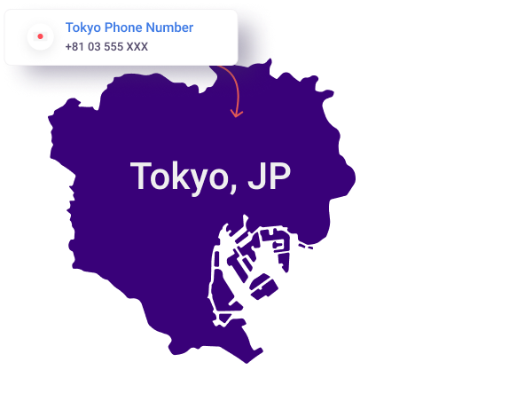 tokyo phone number location