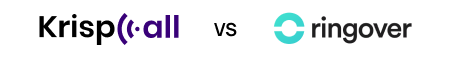 Logo of KrispCall VS ringover