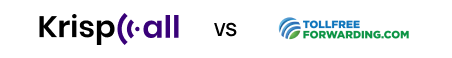 Logo of KrispCall VS tollfree