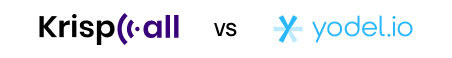 Logo of KrispCall VS yodel