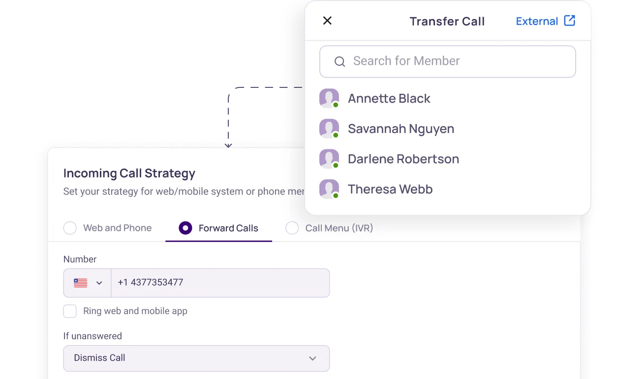 feature Call Transfer